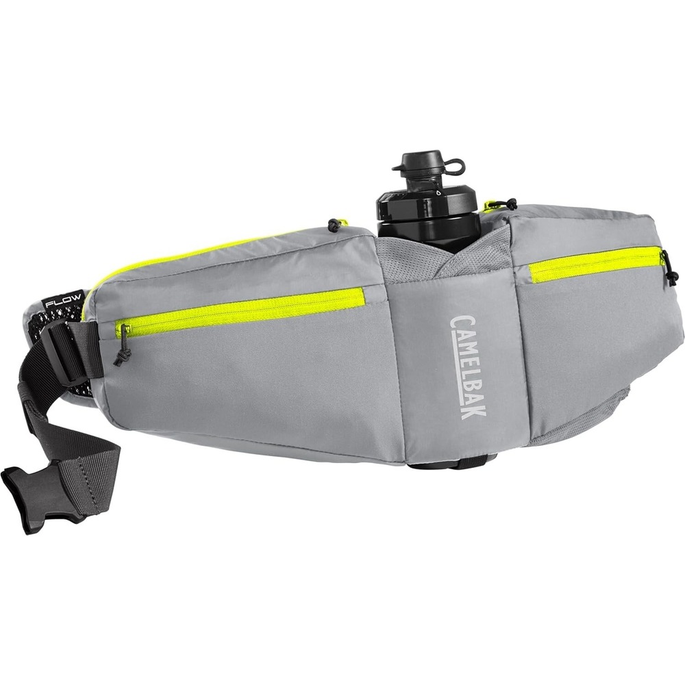 CamelBak Podium Flow 4 Hydration Belt Gunmetal 21oz Bottle Lightweight